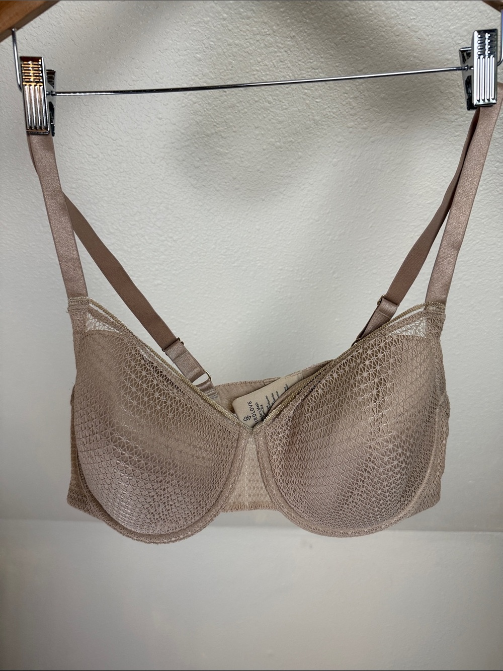 THIRDLOVE MODERN MESH DEMI BRA Size 42B